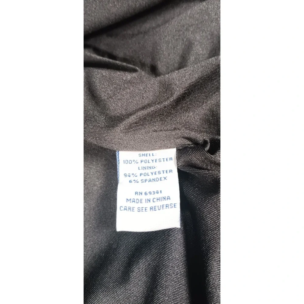 Princess Cruises Evening Sequin Ombre Black Gold Jacket Cardigan Kimono XXL 2XL